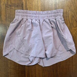 LULULEMON HOTTY HOT SHORTS - ROSE QUARTZ, SIZE 8